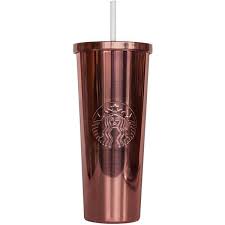 How Long Are The Starbucks Rose Gold Cups Available You Don T Have Liked On Polyvore Featuring Rose Gold Coffe Pink Coffee Cups Gold Coffee Cup Pink Cups