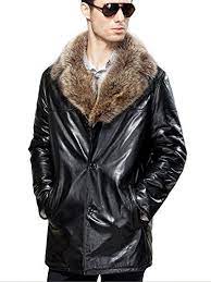 Blqy Men S Real Sheep Skin Leather Jacket With Sheep Shearling Lining Http Www Allmenstyle Com Blqy Mens Real Sh Leather Jacket Jackets Men S Leather Jacket