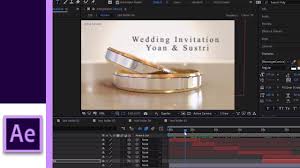 Hemat waktu dengan pos media sosial yang dijadwalkan. Editing Template Video Wedding Invitation Adobe After Effects Youtube