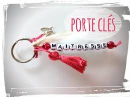 Tuto Porte Cles Maitresse Diy Idee Cadeau Maitresse Porte Cle Maitresse Cadeaux Maitresse