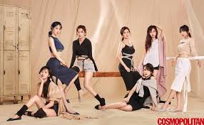 Cosmopolitan Magazine Features The Idol Drama Operation Team Doing Gymnastics Koogle Tv Oh My Girl Yooa Moonbyul Girl S Day Yura