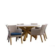 Captivating outdoor furniture outdoor dining set. Patio Plus Indo 7 Piece Patio Dining Set The Home Depot Canada