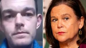 Man, 29, jailed for sick threat to shoot Mary Lou McDonald as politician  slams 'coward' & says 'my family were afraid'