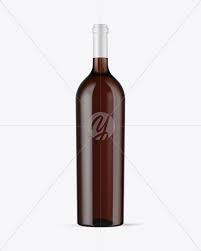 Download Amber Glass Bottle With Red Ale Mockup In Bottle Mockups On Yellow Images Object Mockups PSD Mockup Templates