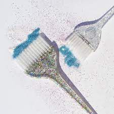 Hair Color Glitter Brush Colortrak Prides Itself For Introducing The First Glitter Brushes To The Professio Hair Color Brush Artistic Hair Hair Salon Marketing