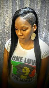 Edgy Sew In With Shaved Sides Shaved Side Hairstyles One Side Shaved Hairstyles Hair Styles