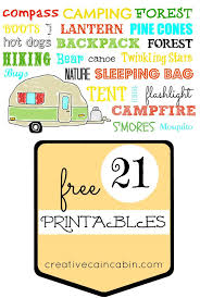 Free Printable S June Edition Camping Printables Summer Printables Free Printables