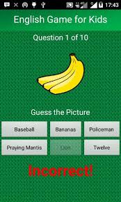 Keep on doing that until you have one letter left. Tebak Gambar Bahasa Inggris For Android Apk Download
