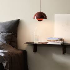 Gelb braun orange vorhange wohnzimmer schlafzimmer dekor. Flowerpot Vp1 Pendelleuchte Von Tradition