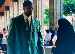 Man on fire and days of thunder. Man On Fire Creasy S Boxy Green Suit By Louise Frogley