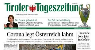 Hier finden sie die gesamte pressekonferenz zum nachlesen: Print Online Und E Paper Tt Informiert Umfassend In Der Corona Krise Tiroler Tageszeitung Online Nachrichten Von Jetzt