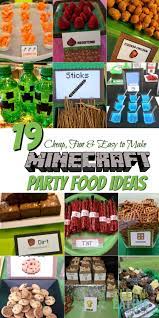 Sorry for the amount of creeper themed foods, but that is what most people have made. Minecraft Party Ideas How To Host A Cheap Minecraft Birthday Party