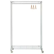 Songmics rustic storage cabinet, storage rack with shelves and fabric drawers, industrial bookshelf in living room, study, bedroom, multifunctional, rustic brown and black ulgs044b02 songmics $69.99 $ 69. Intermetro Clothes Rack The Container Store