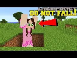 Minecraft Never Fall In Holes The Weird Holes Custom Map Youtube Popularmmos Custom Map Minecraft
