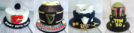 These cakes are simple in design yet terrific in flavor. Birthday Cakes For Men Cakery Arts