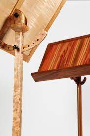 This woodworkers list of woodworking plans features a collection of construction projects for building various music stands for sheet music, as well as musical instruments. 37 Music Stand Ideas Music Stand Music Stands Wooden Music Stand