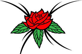 Find & download free graphic resources for tribal. Rose Vector Image