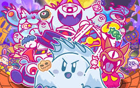 Nightmare in dreamland, kirby squeak squad and kirby mass attack. Here S Some Kirby Artwork For Halloween Nintendosoup