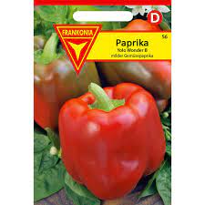 Улучшенный штамм сладкого перца чудо калифорнии (california wonder), плоды. Paprika Yolo Wonder 50 Samen
