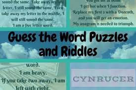 We did not find results for: Guess The Word Puzzles And Riddles With Answers