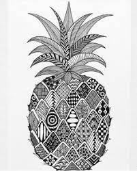 Coloring book page for adult. 310 Pineapple Coloring Pages Ideas Coloring Pages Pineapple Pineapple Coloring Page