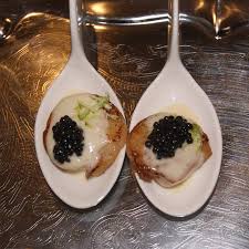 Saint Jacques Et Caviar Royal Recette Alimentation Cuisine Apperitif