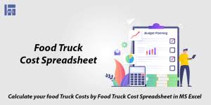 Should cost/cost break down method template. Food Truck Cost Spreadsheet The Complete Breakdown