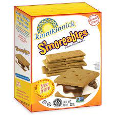 But making your own gluten free graham crackers that are just like the ones that nabisco makes is way better. Smoreables Graham Style Crackers