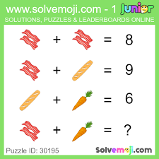 A huge range of free emoji images are available from sites like emojicopy, as well as from smartphone apps. Solvemoji Emoji Math Puzzle 30450 Emoji Math Maths Puzzles Math