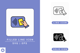 Nfc Icons Set Graphic By Zenorman03 Creative Fabrica