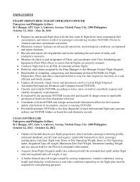 aircraft dispatcher resume