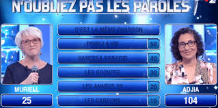 L'animateur star de l'émission de france 2 fait face à une pluie de critiques après l'essentiel l'élimination du maestro arsène dans le jeu télévisé n'oubliez pas les paroles a si l'émission de france 2, n'oubliez pas les paroles, est souvent au cœur de petits couacs qui. Replay Noplp Mardi 21 Mai 2019 Adjia Contre Un Stuart Et Une Mere De Famille Sur Le Plateau De Nagui