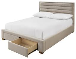 A slim daybed makes an attractive and versatile addition to your guest room or living room. Mount Leconte Furniture Boston King Size Upholstered Storage Bed Darvin Furniture Upholstered Beds