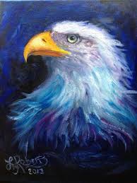 Speed Painting Eagle In Oils Lysa Roberts Youtube Eagle Painting Watercolor Paintings Of Animals Nature Paintings Acrylic