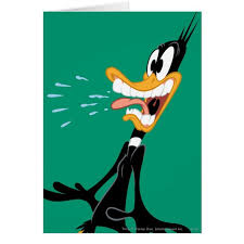 Daffy Duck Scared Zazzle Com Looney Tunes Wallpaper Daffy Duck Looney Tunes Characters