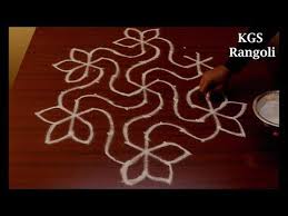 Maybe you would like to learn more about one of these? Easy Flower Kolam Pongal Rangoli Designs Festive Rangoli Daily Rangoli Kgs Rangoli Youtube