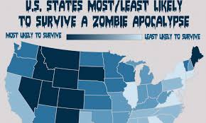 Will Your State Survive A Zombie Apocalypse New York Will