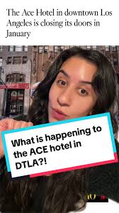Ace Hotel Los Angeles Nye