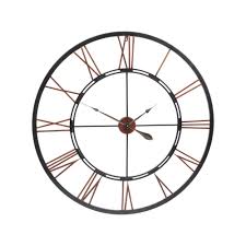 5% coupon applied at checkout. Buy This Oversized Antique Black And Copper Skeleton Wall Clock From Fusion Living