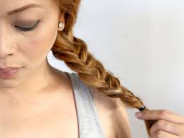 How to make a fishtail braid. 3 Ways To Do A Fish Tail Plait In Your Hair Wikihow