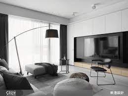 The Decoration Pictures Of Modern Style Are The Design Works Of Xincheng Design The Design Case Is A Home Living Room Minimalist Living Room Living Room Tv
