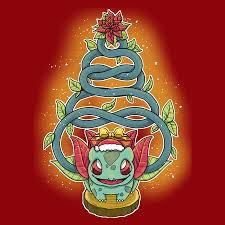 Maybe you would like to learn more about one of these? Grass Christmas Pokemon Bulbasaur T Shirt The Shirt List