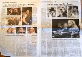 Zeitungsbericht aus dem mühldorfer anzeiger vom 10.07.2018. Wasserburger Zeitung Hollywood Am Inn Region18