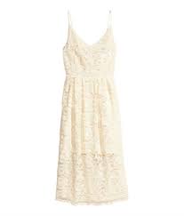 H M Natural White Lace Dress Size 16 Free Shipping Lace White Dress Lace Dress White Lace Cocktail Dress