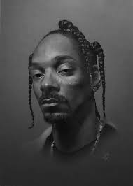 Here's my drawing of Snoop Dogg