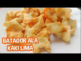 Resep Batagor Murah Ala Kaki Lima Tanpa Ikan Anti Gagal Youtube Makanan Resep Camilan