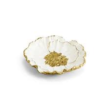 Bucla 350pcs gold plastic plates with disposable plastic silverware&hand napkins. Luxury Gold Decorative Plates Bowls Perigold