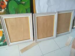 Bingkai frame pigura foto 40x60 20rs 16rs minimalis coklat serat. Frame Pigura Ukir Emas Double Frame 16r Dekorasi Rumah 800706150