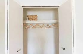 The closet currently contains one 48 rod, two flanges and two 1 wooden piece to support a shelf. Closet Height Standards Rod Shelf Door Dimensions Designing Idea