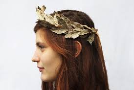 Roman laurel, roman head wreath leaf crown headdress roman leaf headband toga headwear, gold (knitted fabric, 6 pieces) 4.4 out of 5 stars. Weddings Wreaths Tiaras Gold Star Headband Goddess Gold Headband Gold Fascinator Gold Leaves Fascinator Gold Leaf Crown